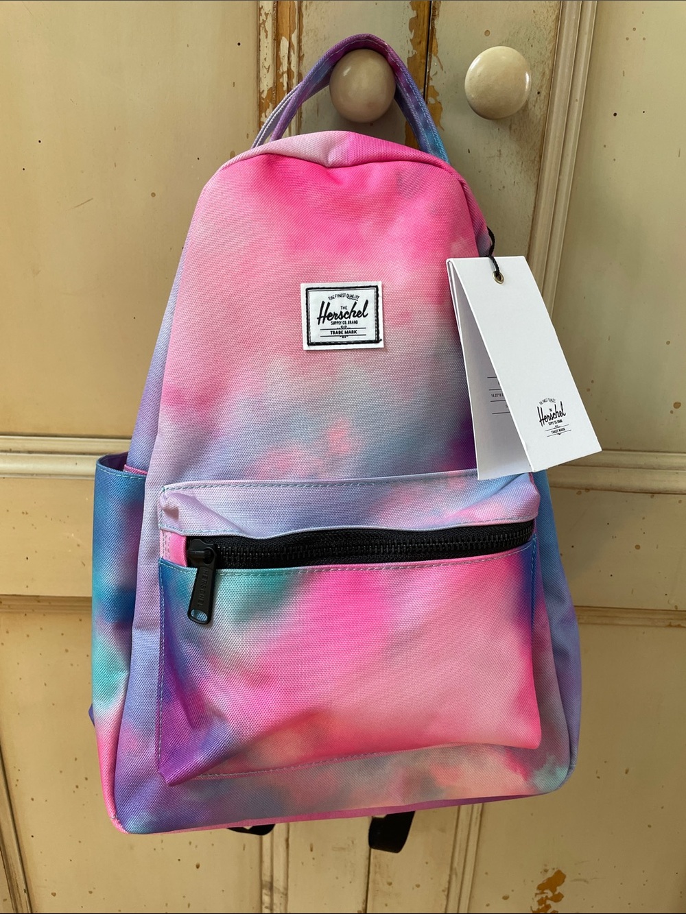 NWT Herschel Nova Small Cloudburst Neon Backpack